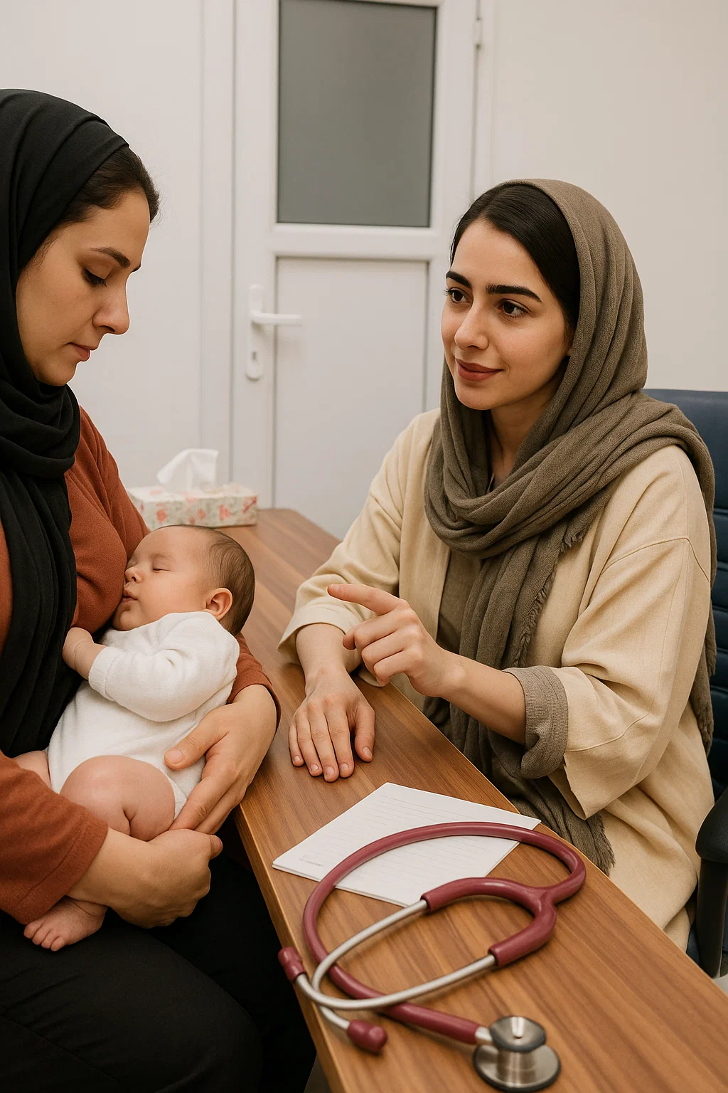 بهداشت خواب نوزاد