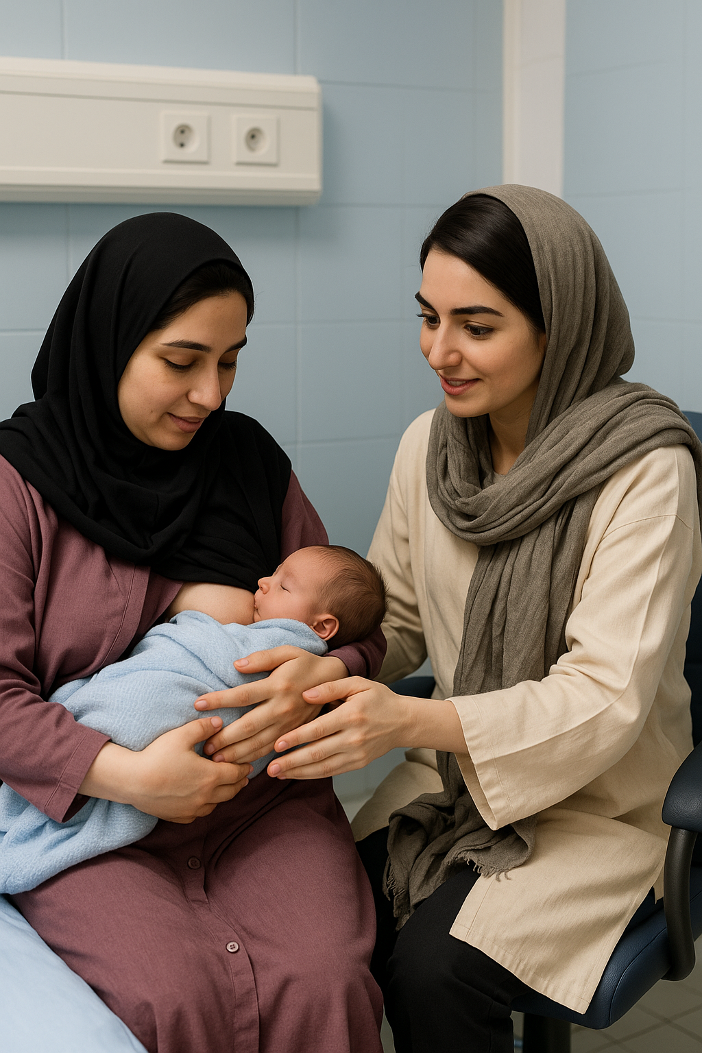 مراقبت اصولی از نوزاد و شیرخوار